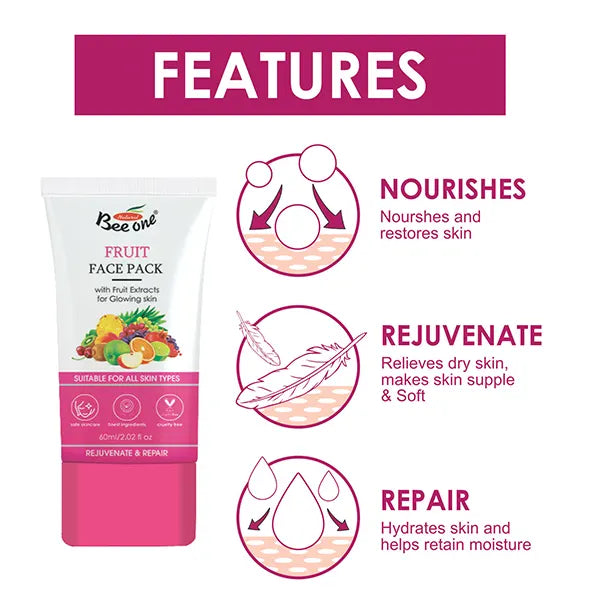 FRUIT FACE PACK 60ML
