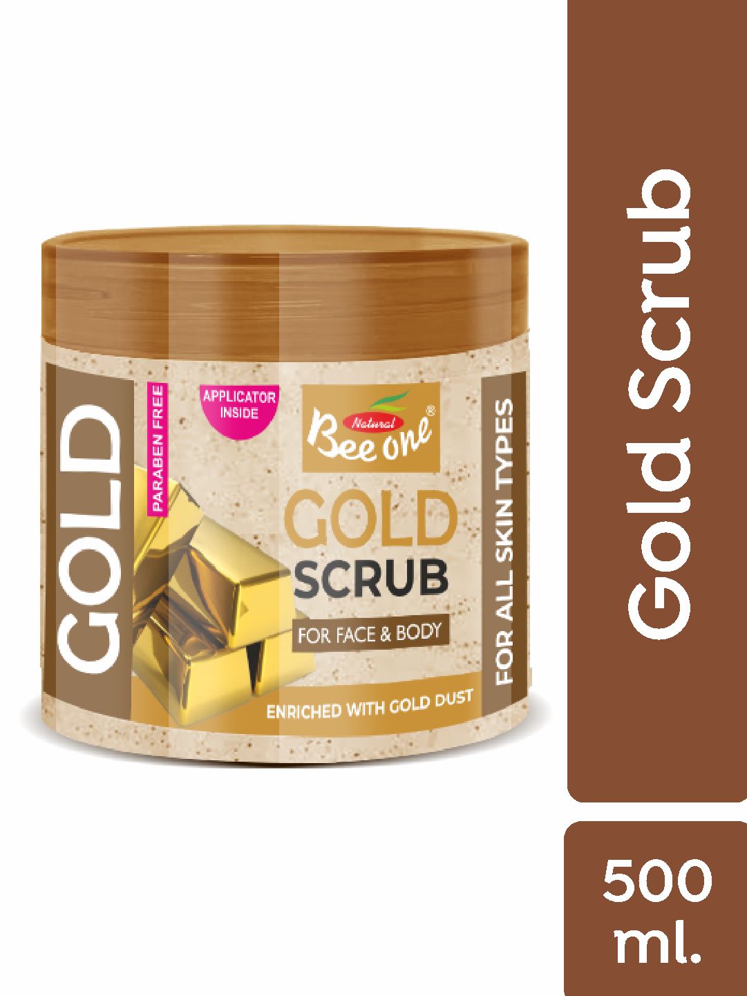 GOLD FACE & BODY SCRUB 500ml