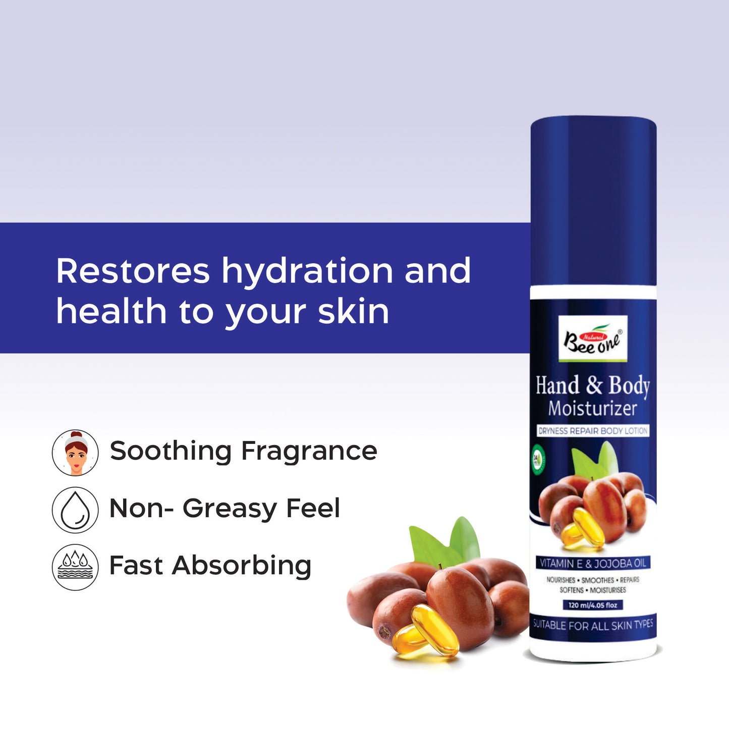 HAND & BODY MOISTURIZER 120 ml