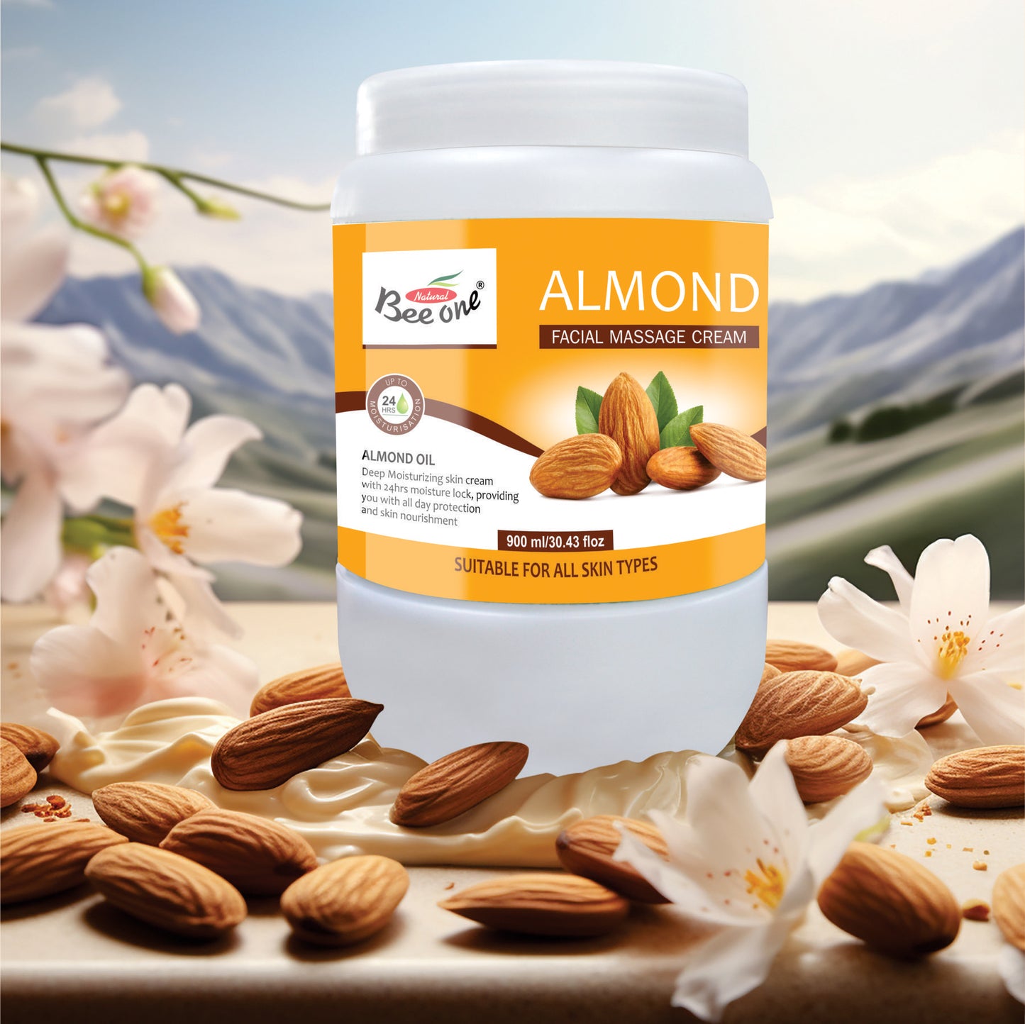 ALMOND MASSAGE CREAM 900ML