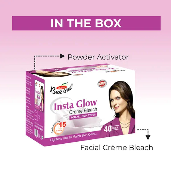 INSTA GLOW BLEACH CREAM 250GM
