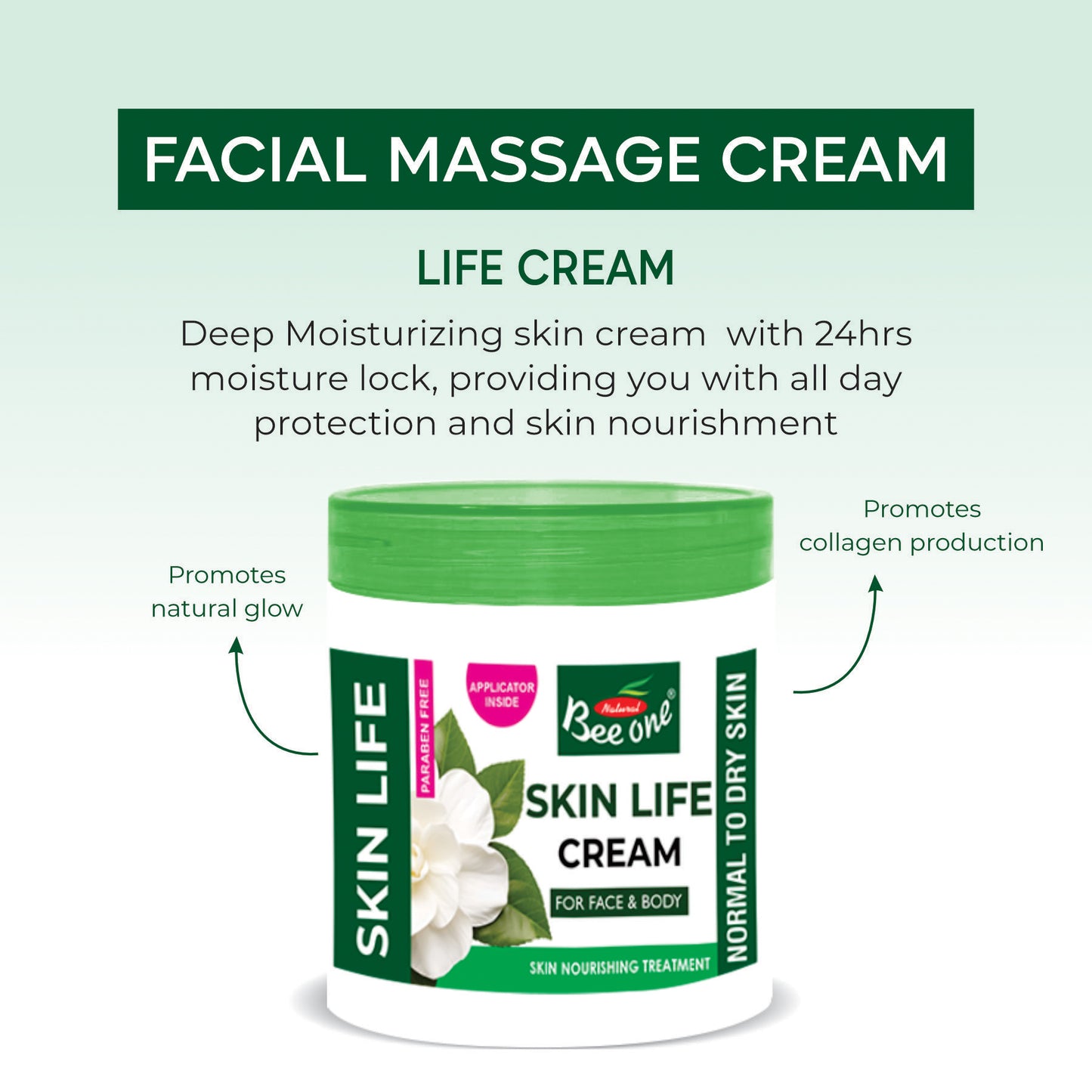 BEEONE PREMIUM LIFE CREAM 500ML