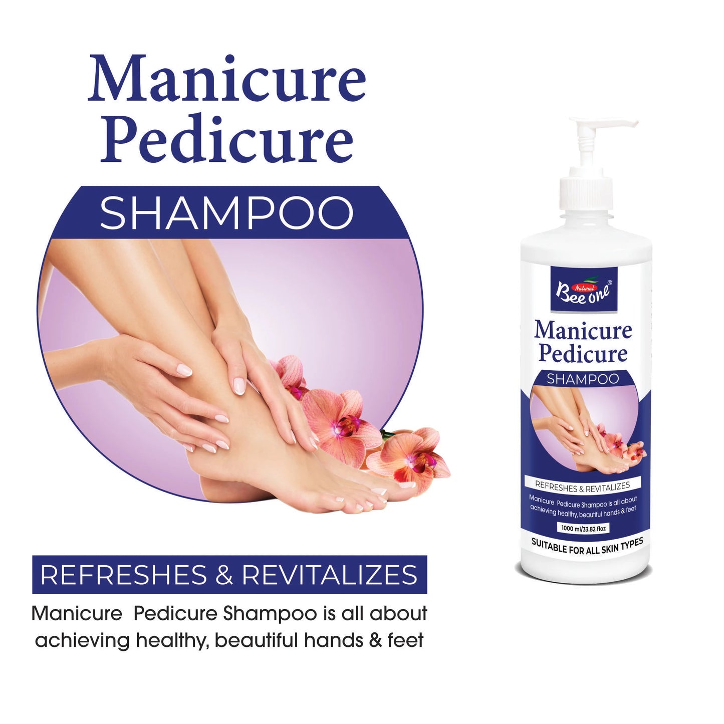 MANICURE & PEDICURE SHAMPOO 1000ml