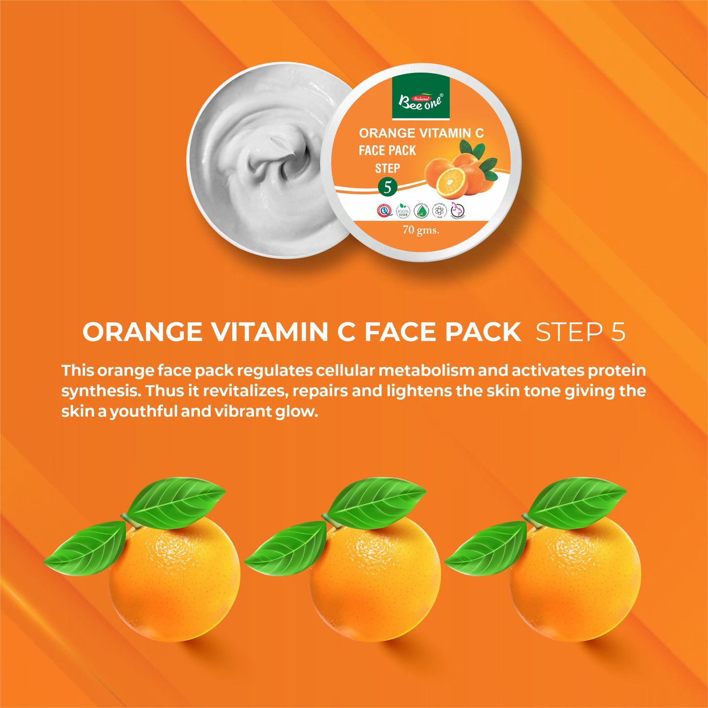 ORANGE VITAMIN C FACIAL KIT 1100g