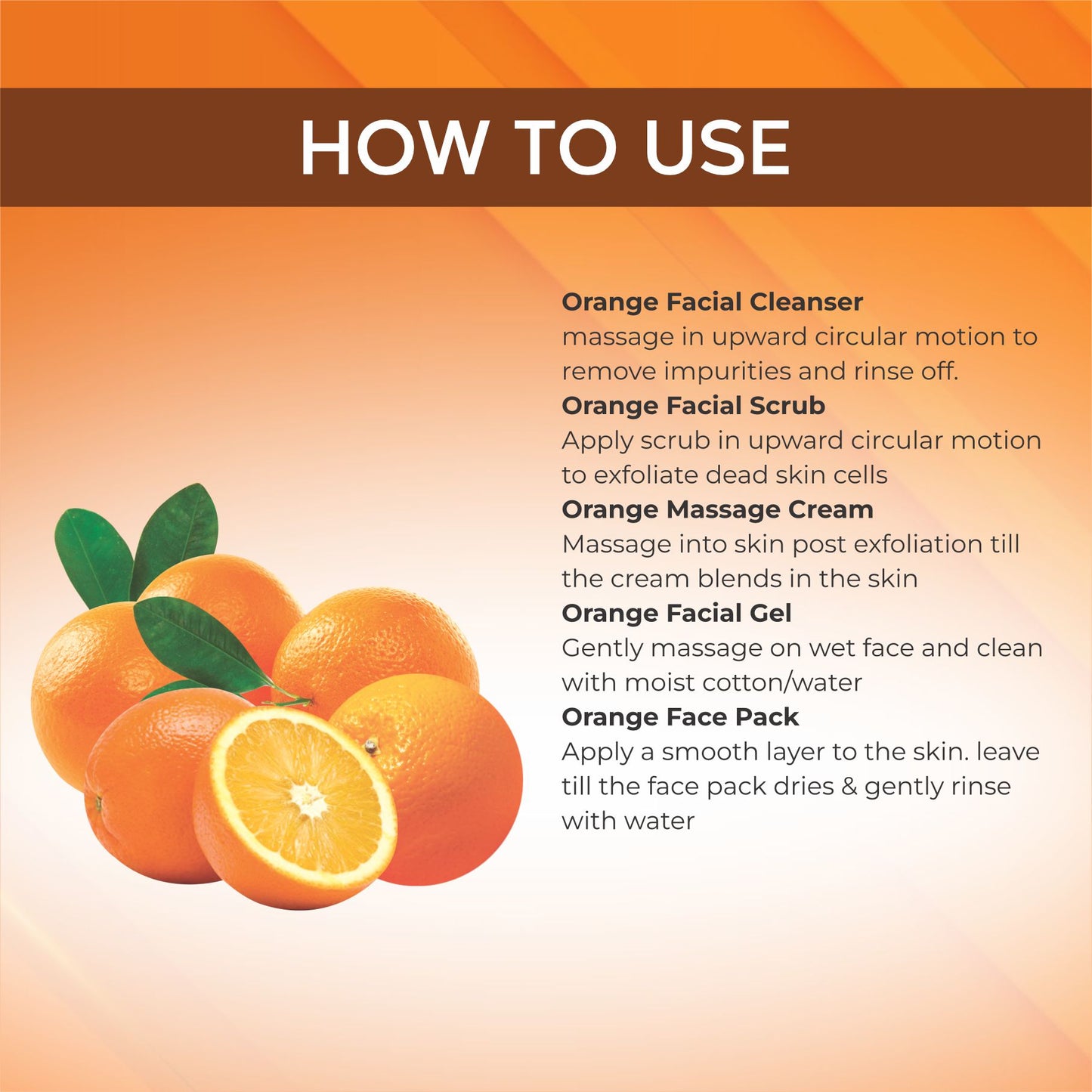 ORANGE VITAMIN C FACIAL KIT 1100g