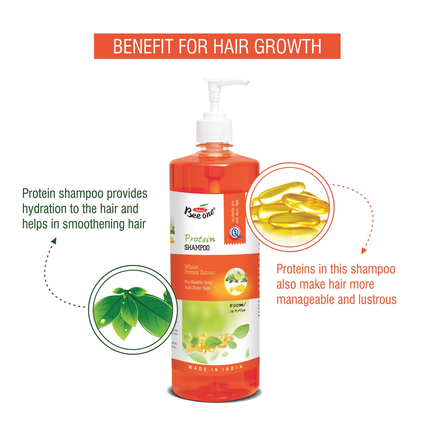 PROTEIN SHAMPOO 500ML