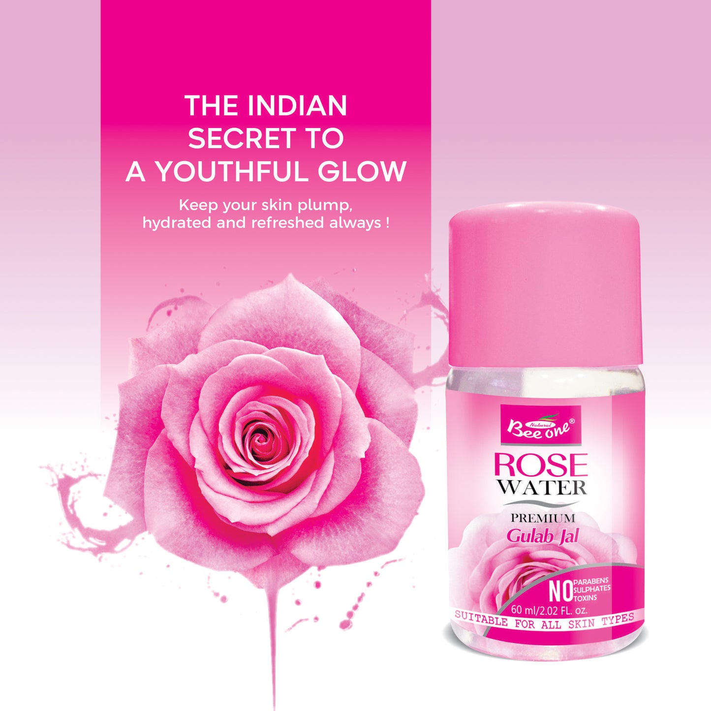ROSE WATER 60ML