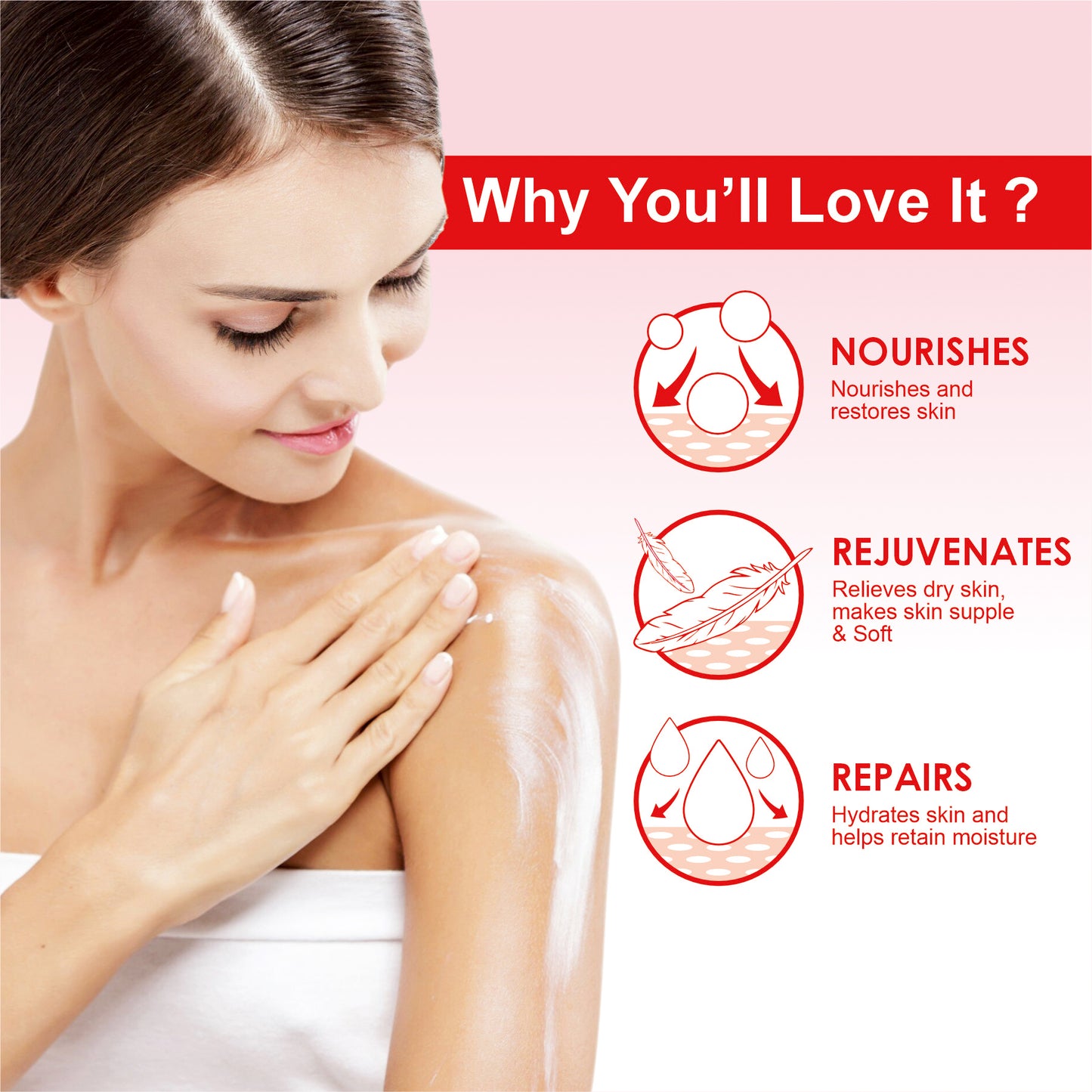 ROSE MASSAGE CREAM 900 ML