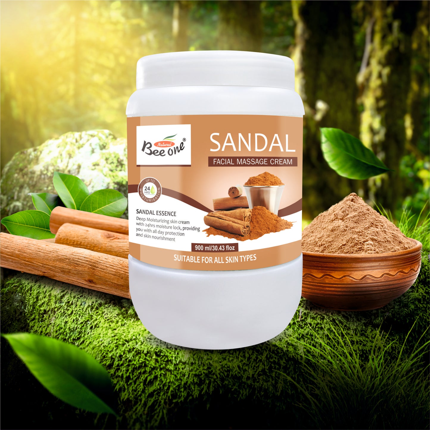 SANDAL MASSAGE CREAM 900ML