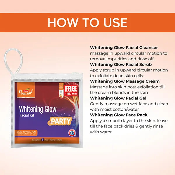 WHITENING GLOW FACIAL KIT 32g