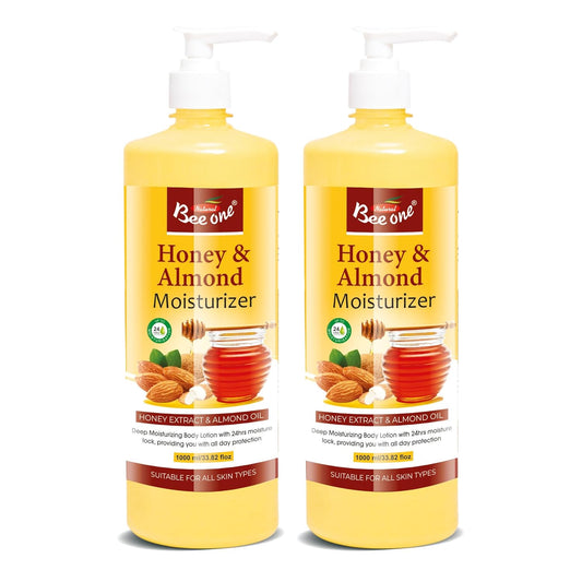HONEY ALMOND MOISTURIZER 1000ML (PACK OF 2)