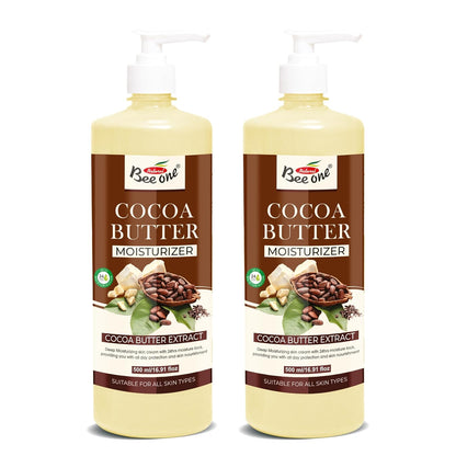 COCOA BUTTER MOISTURIZER 500ML (PACK OF 2)