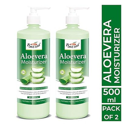 ALOEVERA MOISTURIZER 500ML (PACK OF 2)