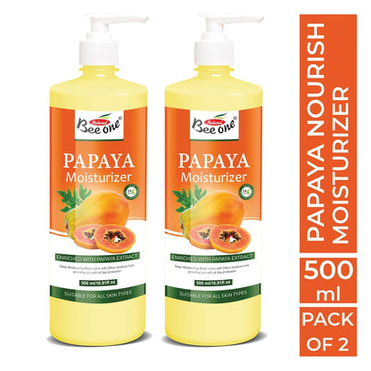 PAPAYA MOISTURIZER 500ML (PACK OF 2)