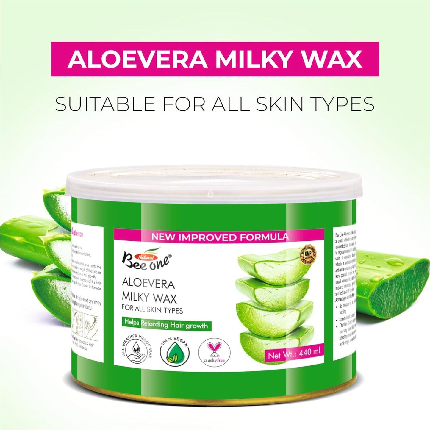 ALOEVERA MILKY WAX 440G