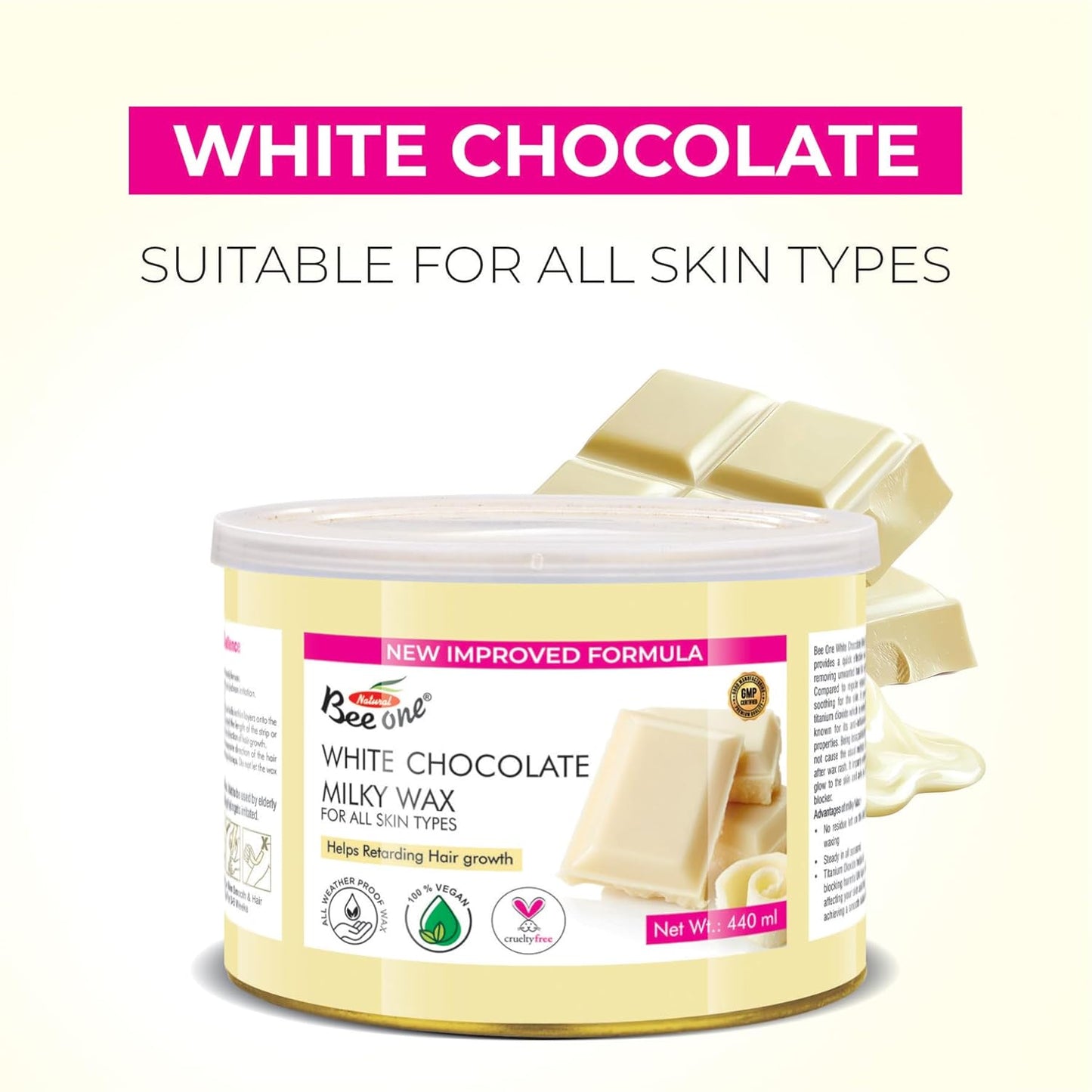 WHITE CHOCOLATE MILKY WAX 440G