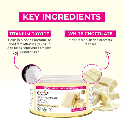 WHITE CHOCOLATE MILKY WAX 220G