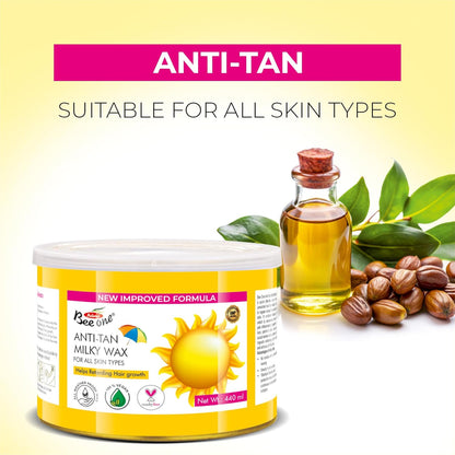 DE TAN MILKY WAX 440G