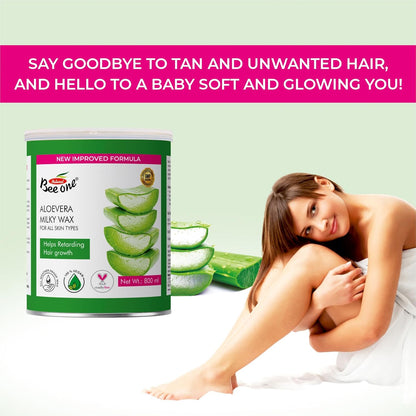 ALOEVERA MILKY WAX 800G