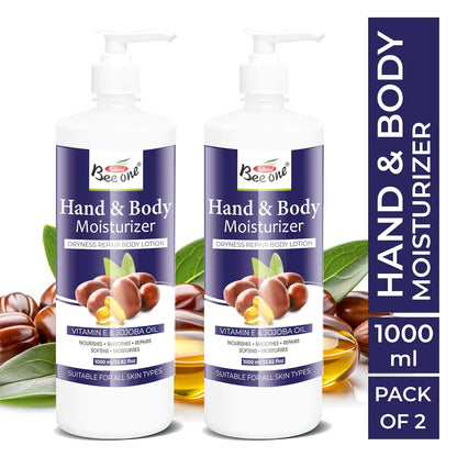 HAND & BODY MOISTURIZER 1000ML (PACK OF 2)