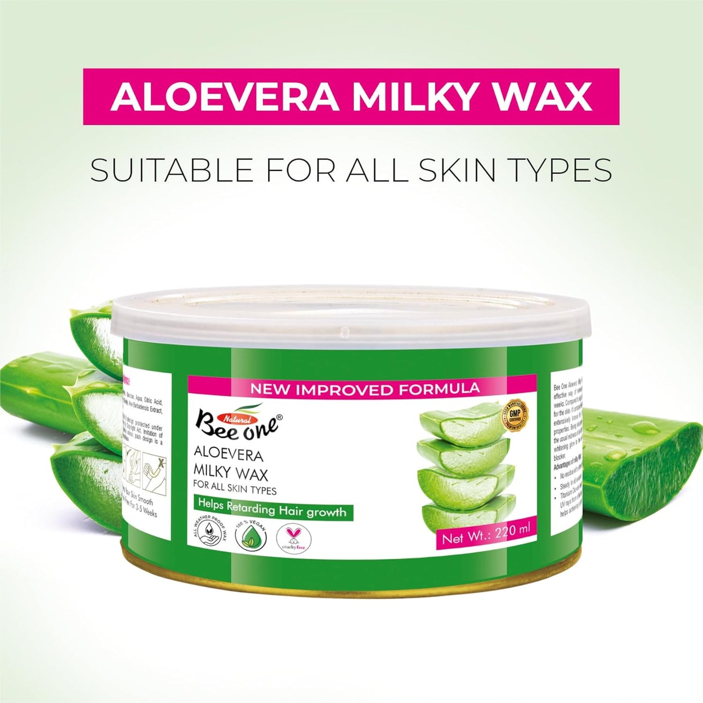 ALOEVERA MILKY WAX 220G