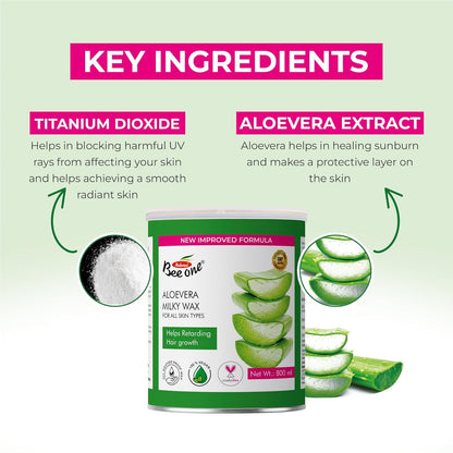 ALOEVERA MILKY WAX 800G
