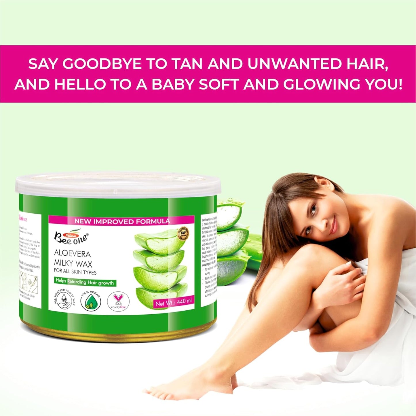 ALOEVERA MILKY WAX 440G