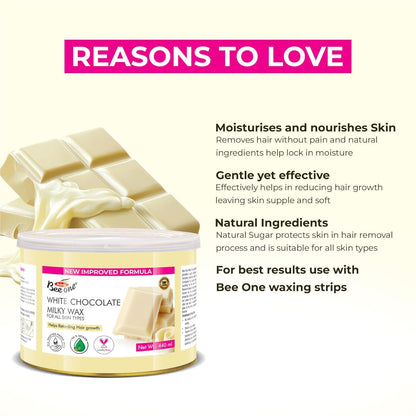 WHITE CHOCOLATE MILKY WAX 440G