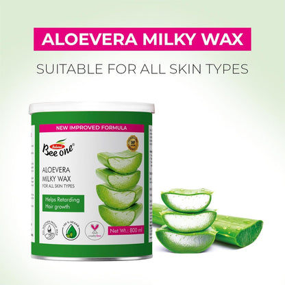 ALOEVERA MILKY WAX 800G