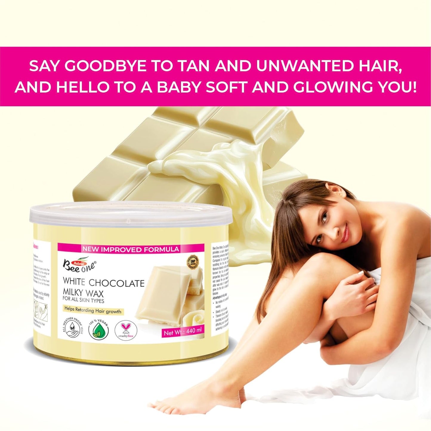 WHITE CHOCOLATE MILKY WAX 440G