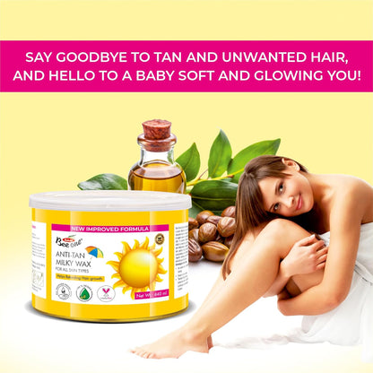 DE TAN MILKY WAX 440G