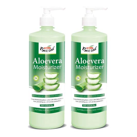 ALOEVERA MOISTURIZER 1000ML (PACK OF 2)