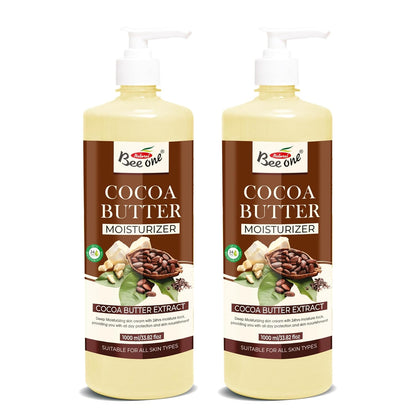 COCOA BUTTER MOISTURIZER 1000ML (PACK OF 2)