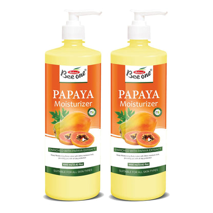 PAPAYA MOISTURIZER 1000ML (PACK OF 2)