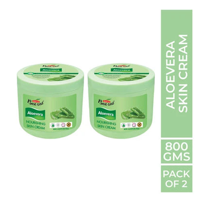 ALOEVERA MASSAGE CREAM 800GM (PACK OF 2)