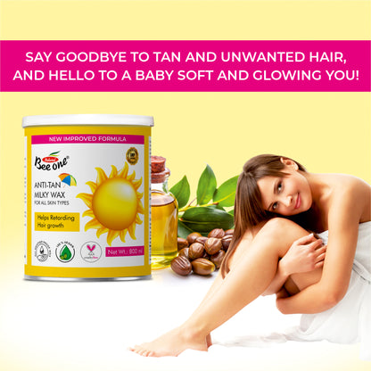 DE TAN MILKY WAX 800G