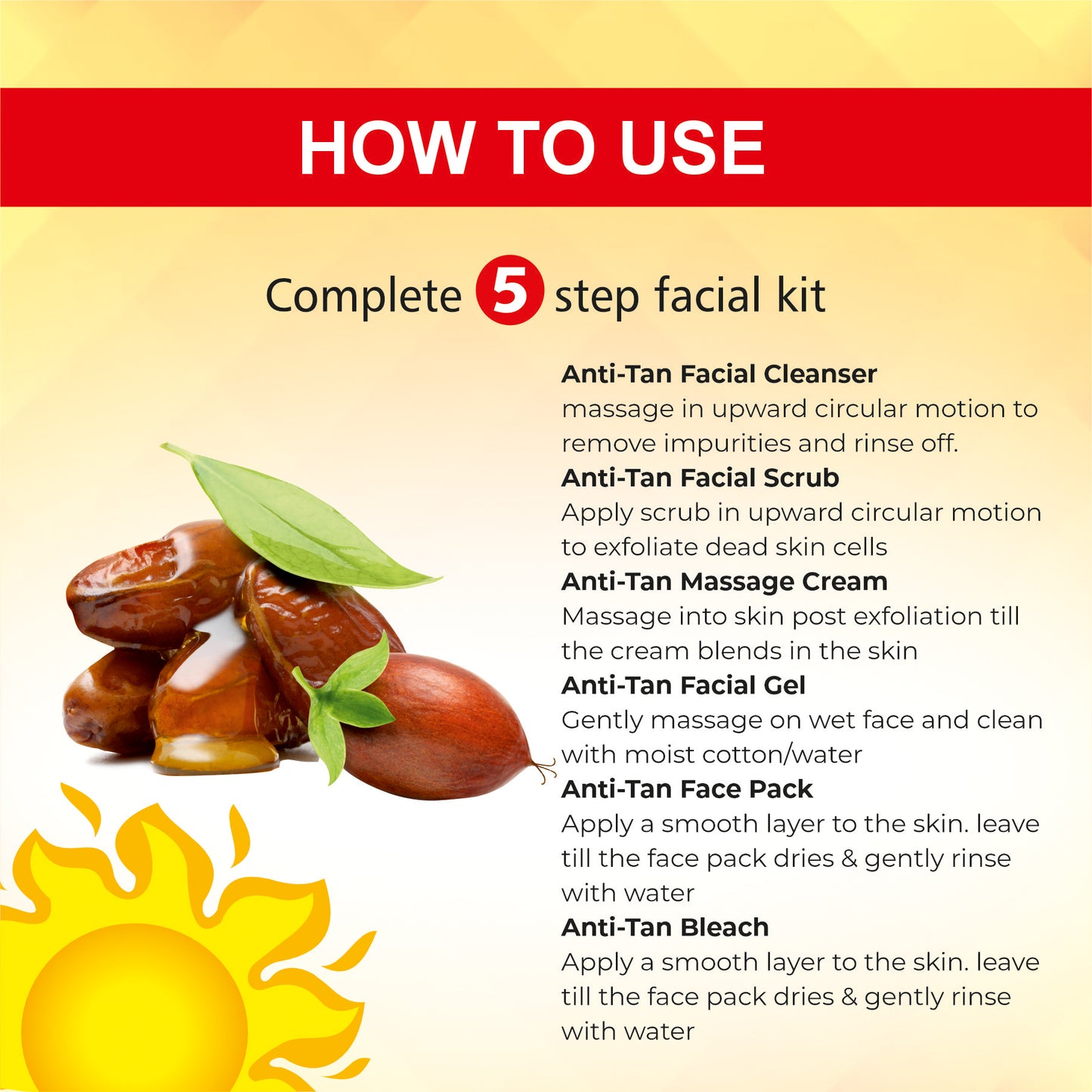 ANTI-TAN FACIAL KIT 312g