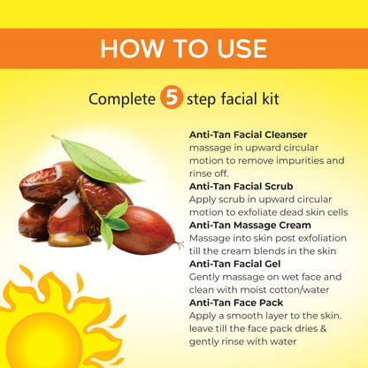 ANTI-TAN FACIAL KIT 1100g