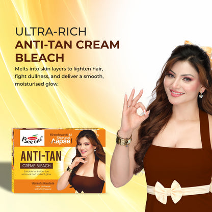 DE TAN BLEACH CREAM 250gm