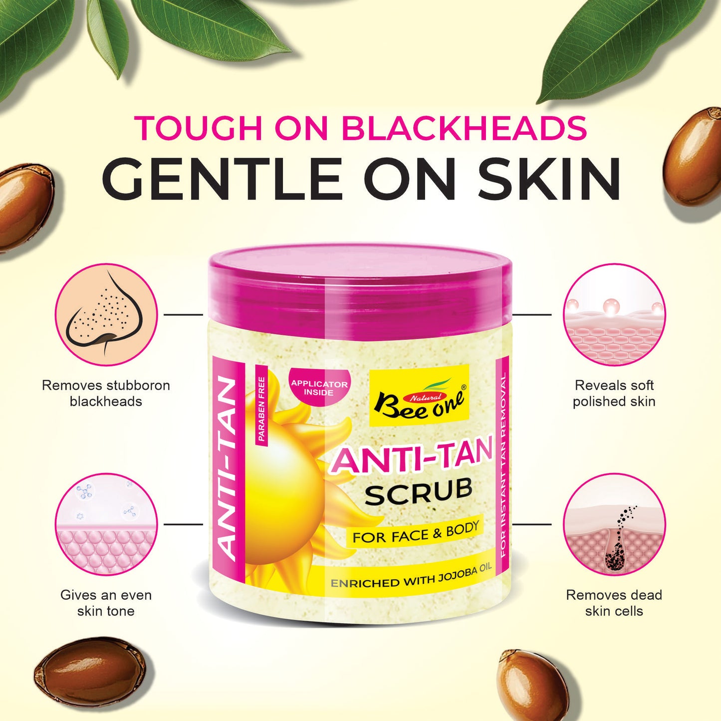 ANTI TAN FACE & BODY SCRUB 500ml