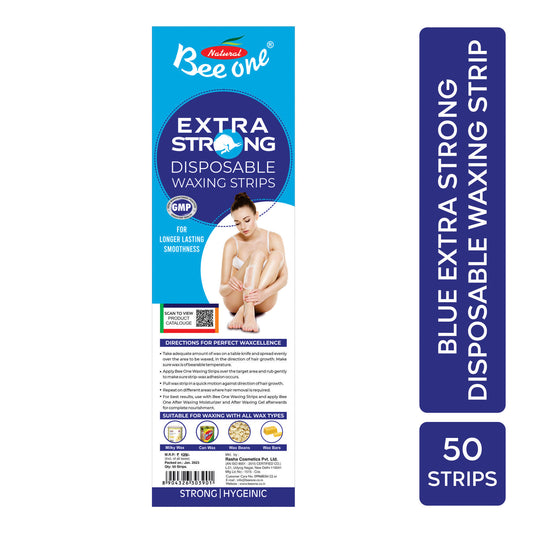 BLUE DISPOSABLE WAXING STRIPS