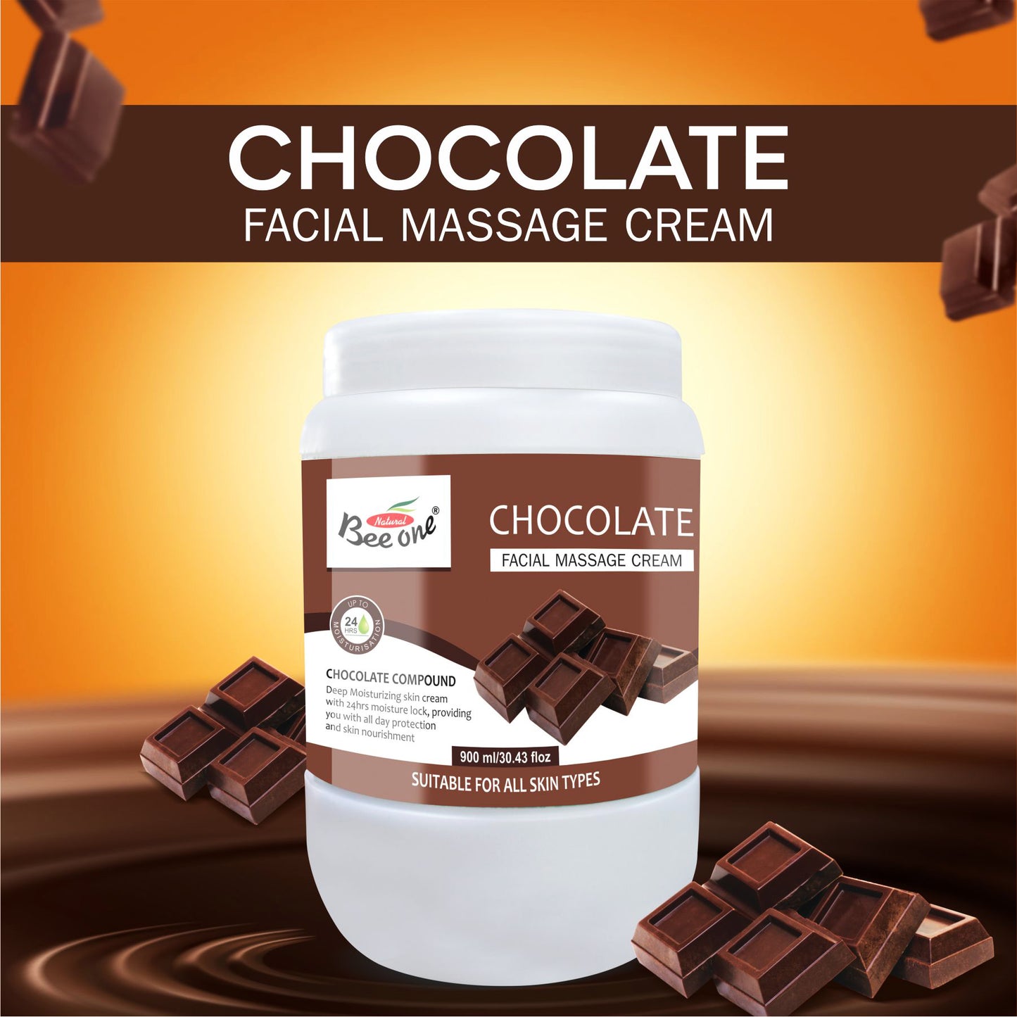 CHOCOLATE MASSAGE CREAM 900ML