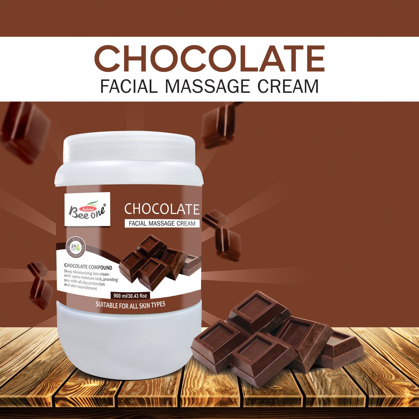 CHOCOLATE MASSAGE CREAM 900ML