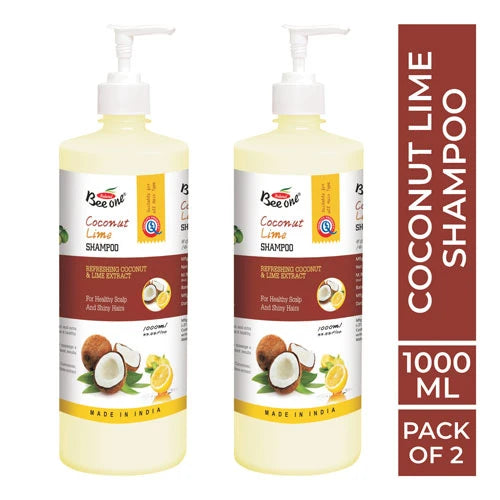 COCONUT LIME SHAMPOO 1000ML (PACK OF 2)
