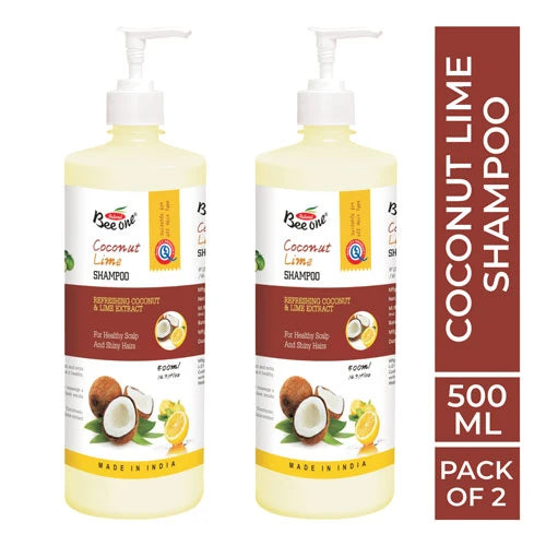 COCONUT LIME SHAMPOO 500ML (PACK OF 2)