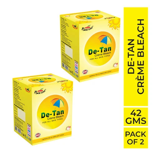 DE-TAN BLEACH CREAME (PACK OF 2)