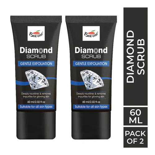 DIAMOND FACE & BODY SCRUB (PACK OF 2) – Beeone