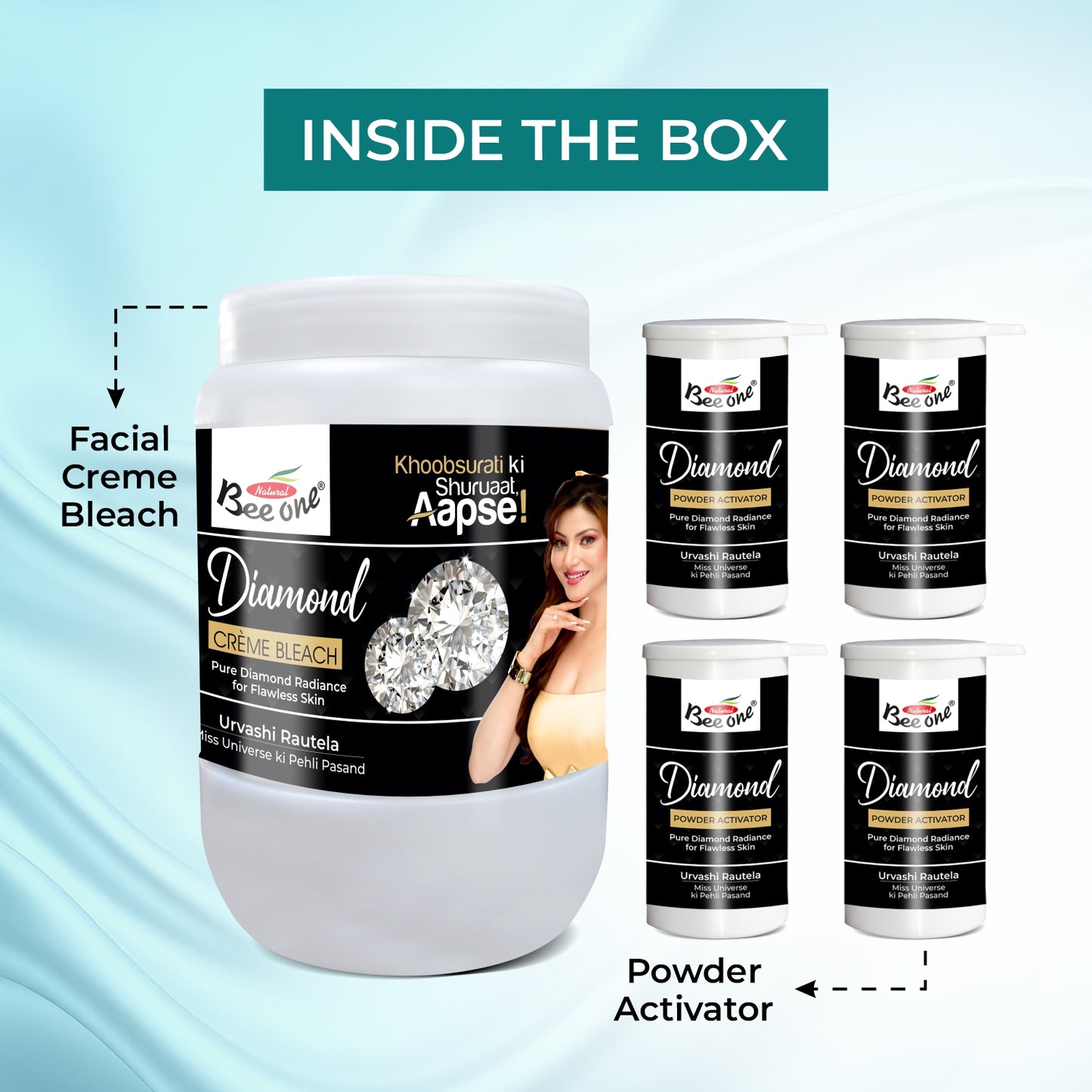 DIAMOND FACIAL CREAM BLEACH 1KG