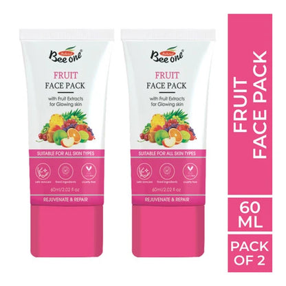 MIX FRUIT FACE PACK(PACK OF 2)