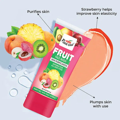 MIX FRUIT FACE WASH 60 ML